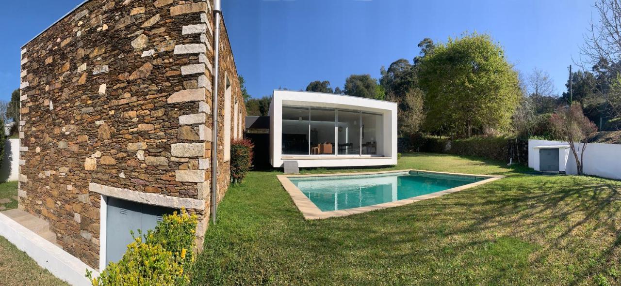 Villa Do Val Seixas - Piscina Privada Bagian luar foto