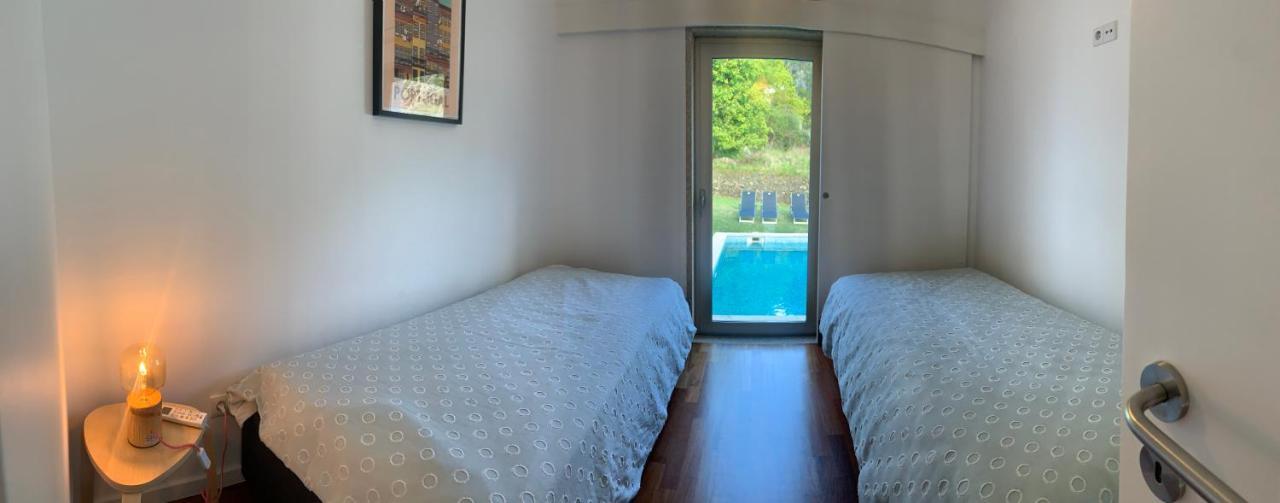 Villa Do Val Seixas - Piscina Privada Bagian luar foto