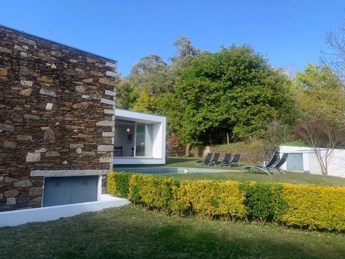 Villa Do Val Seixas - Piscina Privada Bagian luar foto
